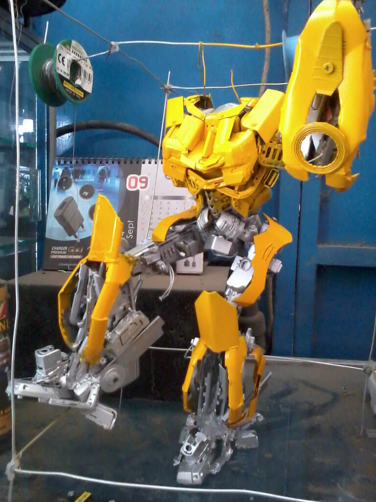 TRANSFORMER DARI HP2 bekas.. buatan Brother ane gan...