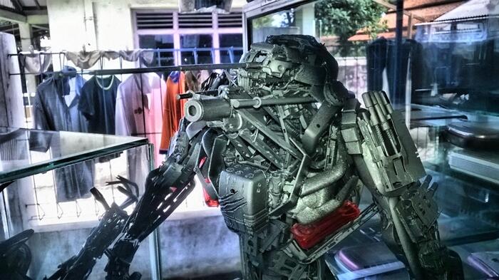 TRANSFORMER DARI HP2 bekas.. buatan Brother ane gan...