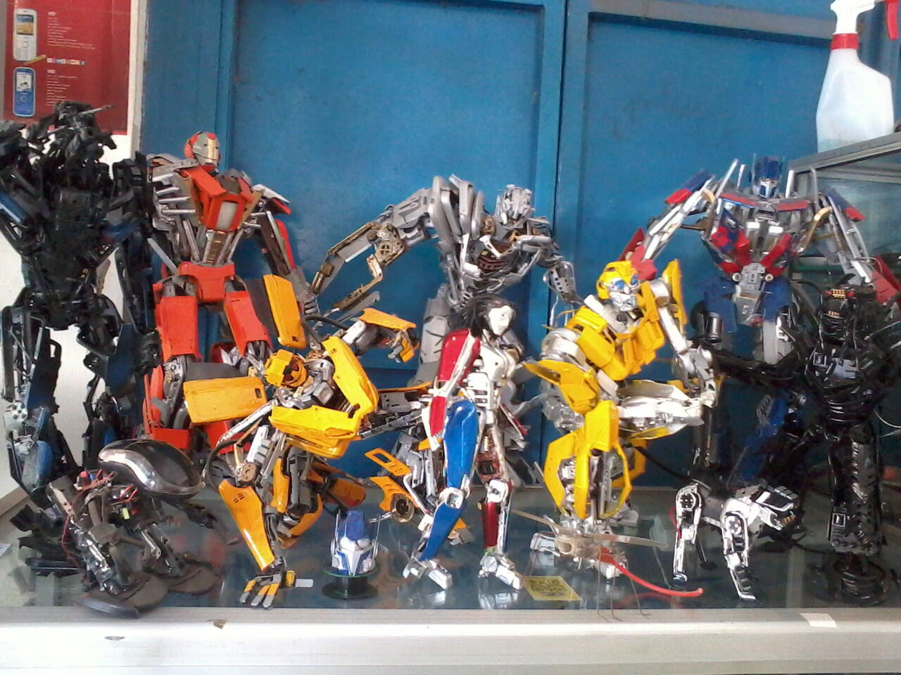 TRANSFORMER DARI HP2 bekas.. buatan Brother ane gan...