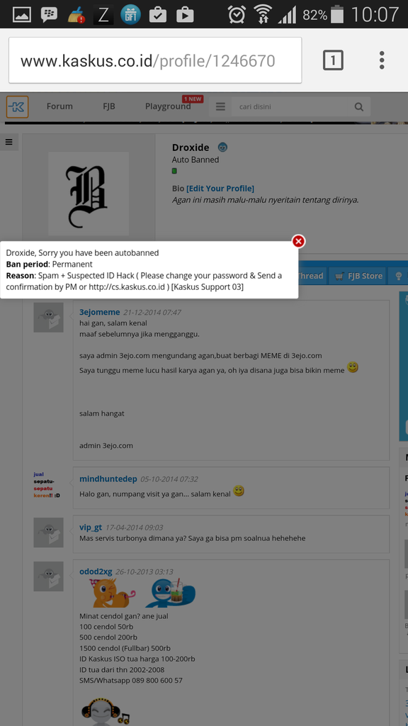 &#91;HELP&#93; ID ane Di HACK / CURI dipake buat jualan parfum mesum !! mod help me !!!