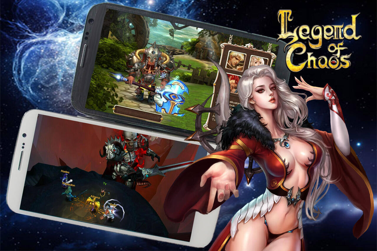 Mobile game 《Legend of Chaos》dibawah naungan renren games berinovasi game berkarakter