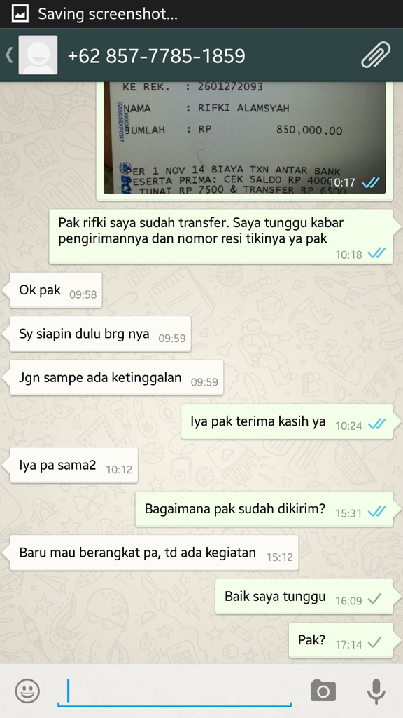 Penipu Berkedok Jualan Box Bayi.