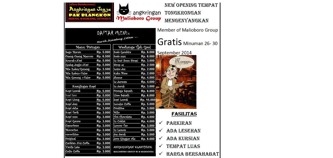 DIM SUM DAN ANGKRINGAN PAK BLANGKON