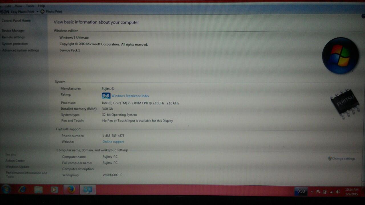 Fujitsu LH351 Depok Kelapa dua