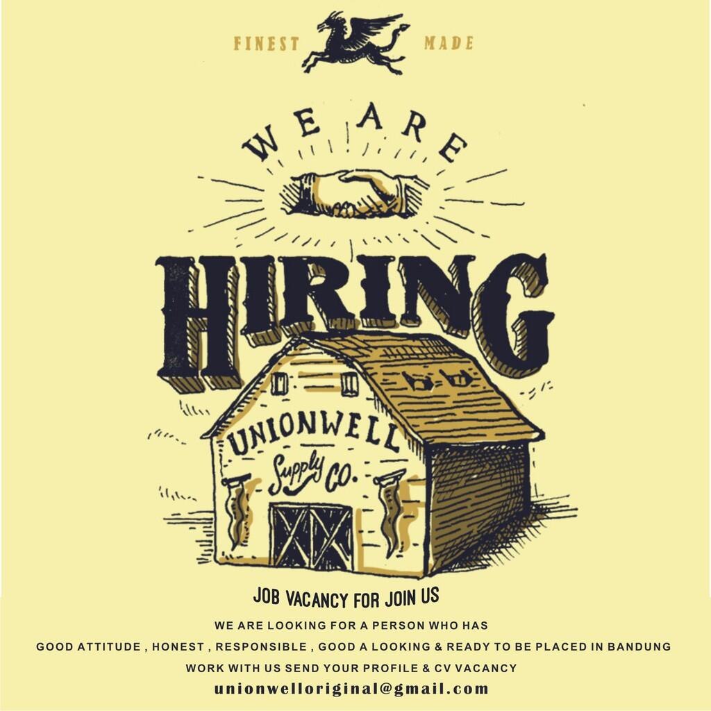 UNIONWELL SUPPLY.CO LOOKING FOR , Shop attendants,Marketing Officer, Store Manager