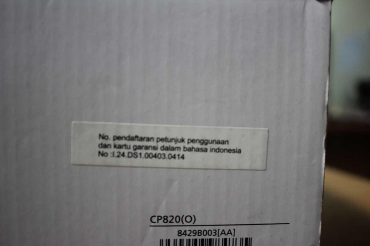 Canon printer CP-820 maknyuss!!