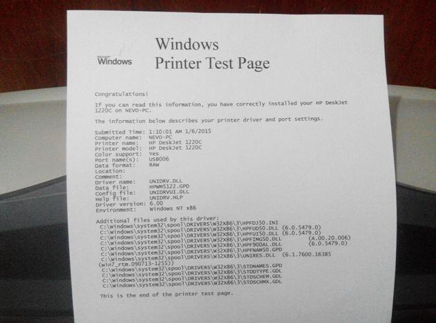 Printer A3 Deskjet HP 1180C