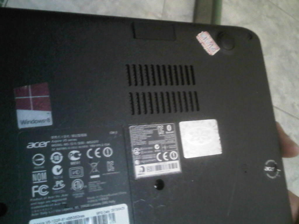 NOTEBOOK SUPER GAMING ACER V5-122 TOUCHSCREEN RAM 6GB VGA 3GB GRATIS ONGKIR PALEMBANG