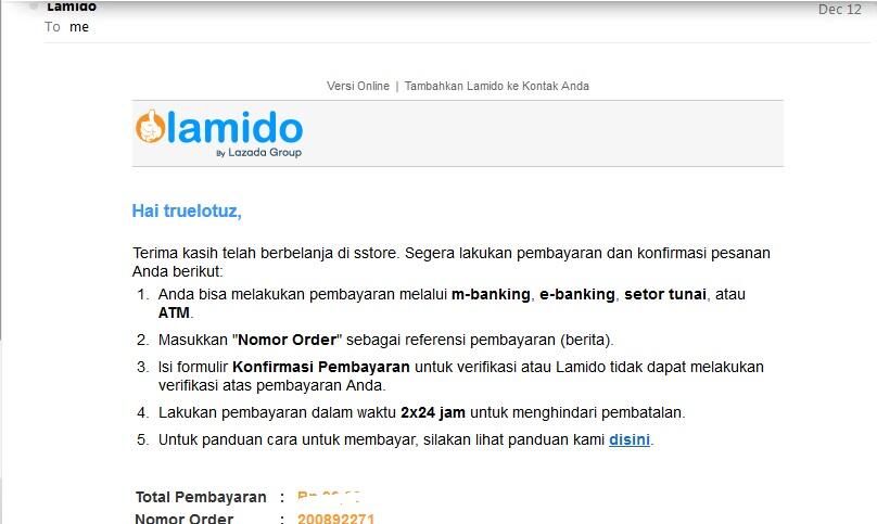 belanja online di LAMIDO ?? pikir2 dolo deh