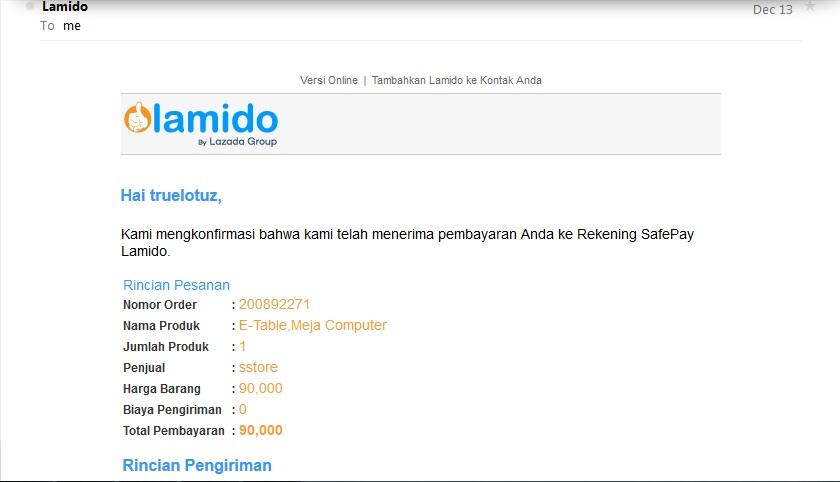 belanja online di LAMIDO ?? pikir2 dolo deh