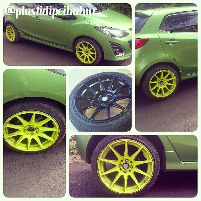 Jasa Aplikasi Plastidip / Cat Semprot yang bisa dikelupas ... Home and PickUp Service