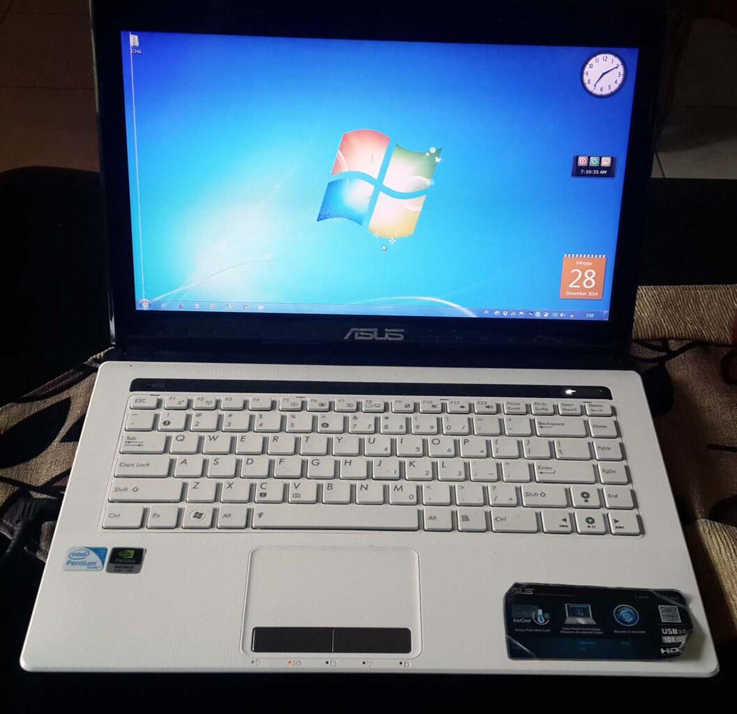 JUAL LAPTOP ASUS A43S white