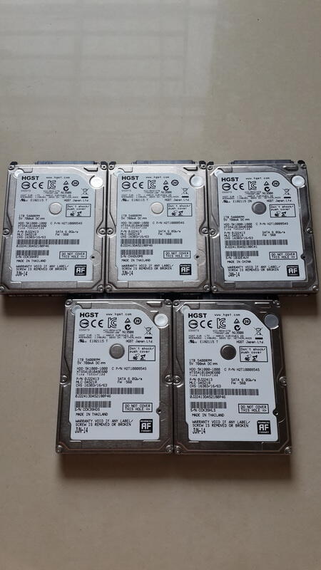 Hitachi 1TB 2.5" 5400rpm Copotan notebook grs resmi bintang mas murah