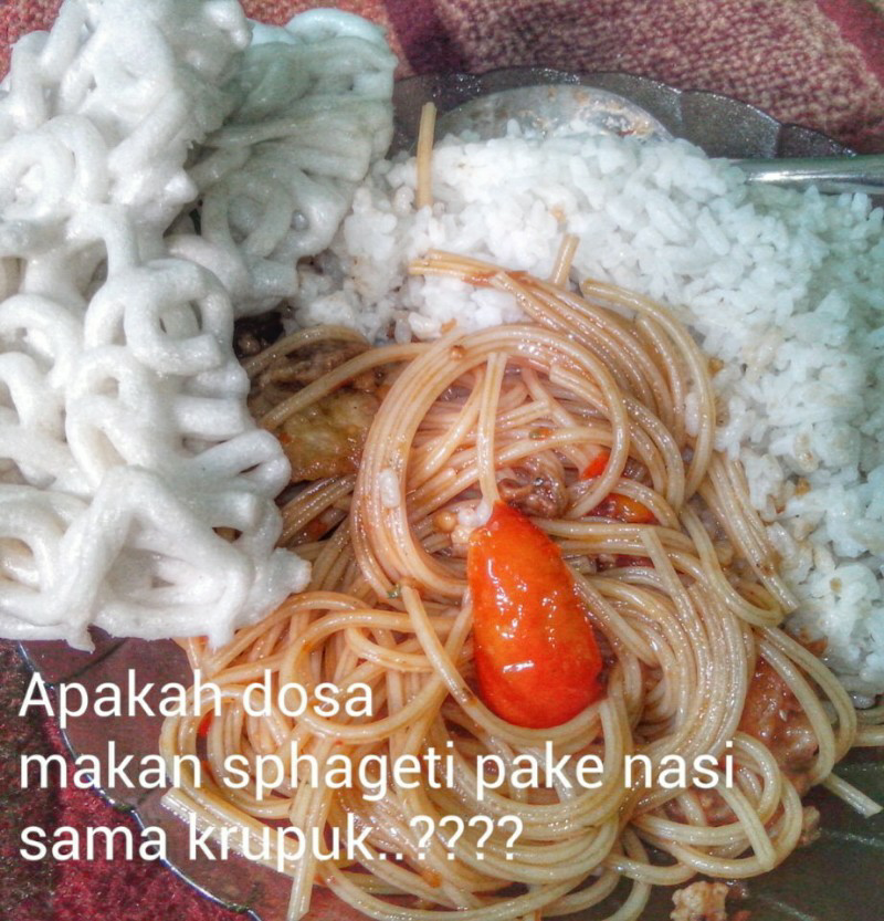 Makan beginian masuk neraka gk y..???