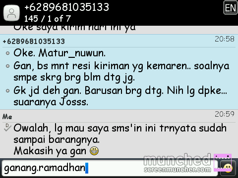 Testimoni ane selama jualan ID Kaskus: ganang.ramadhan (www.gojerseyjogja.com)