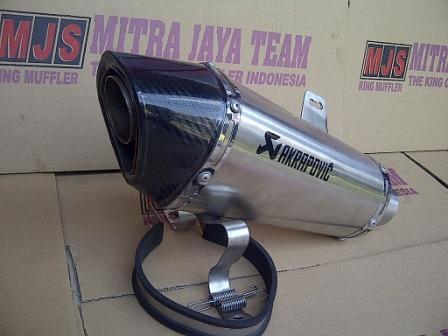 Terjual KNALPOT AKRAPOVIC BERBAGAI TYPE, KUALITAS EXPORT 