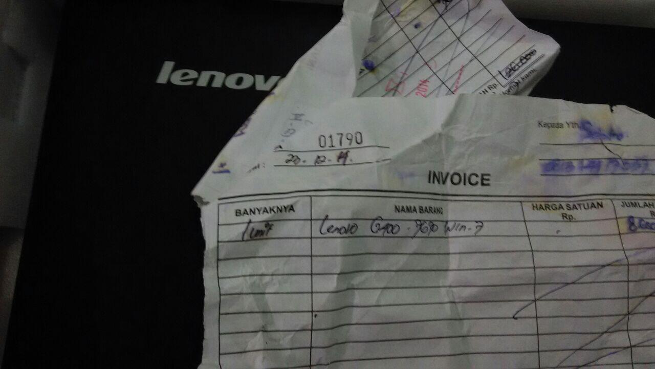 WTS: BNOB Laptop Lenovo G400
