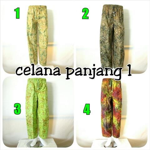 Terjual Celana Panjang Batik Cap Solo  KASKUS