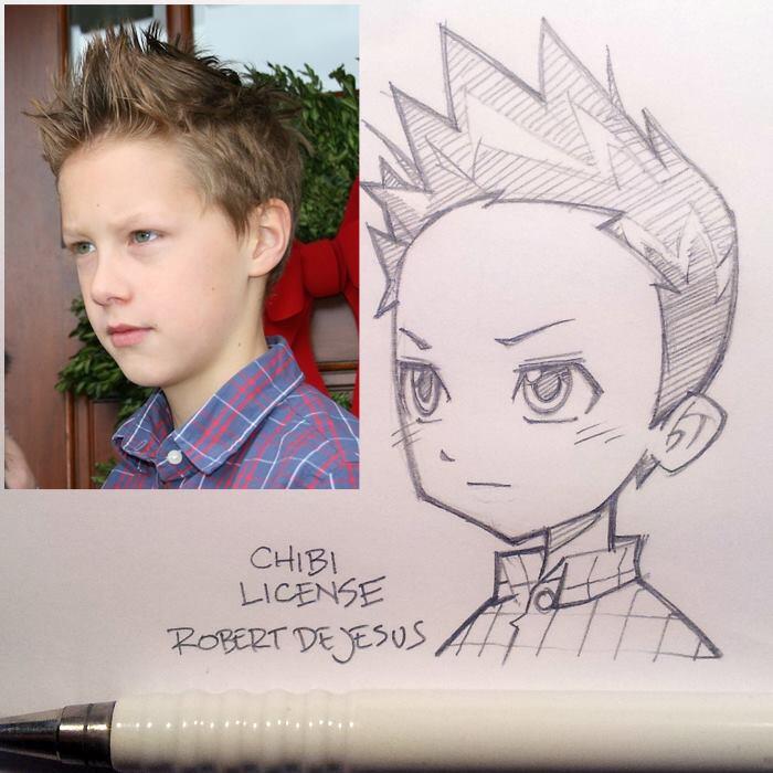 Seni Keren foto asli dijadikan Kartun ( Imut Detected )