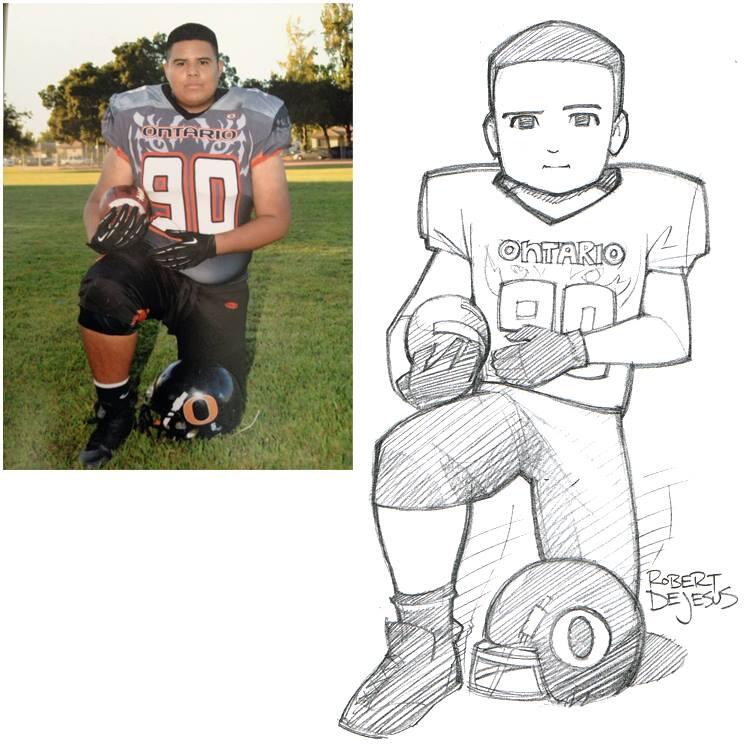 Seni Keren foto asli dijadikan Kartun ( Imut Detected )