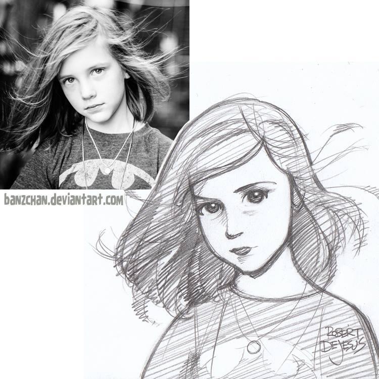 Seni Keren foto asli dijadikan Kartun ( Imut Detected )