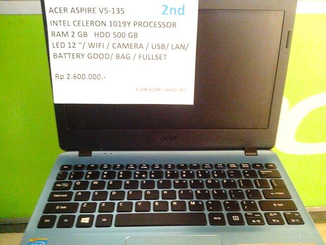 ACER ASPIRE V5-135 Fullset Mulus Garansi Resmi