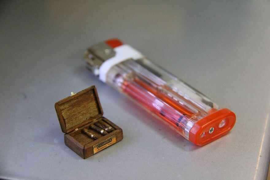 Miniatur ini dibuat se-realistis aslinya 