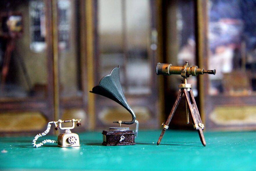 Miniatur ini dibuat se-realistis aslinya 