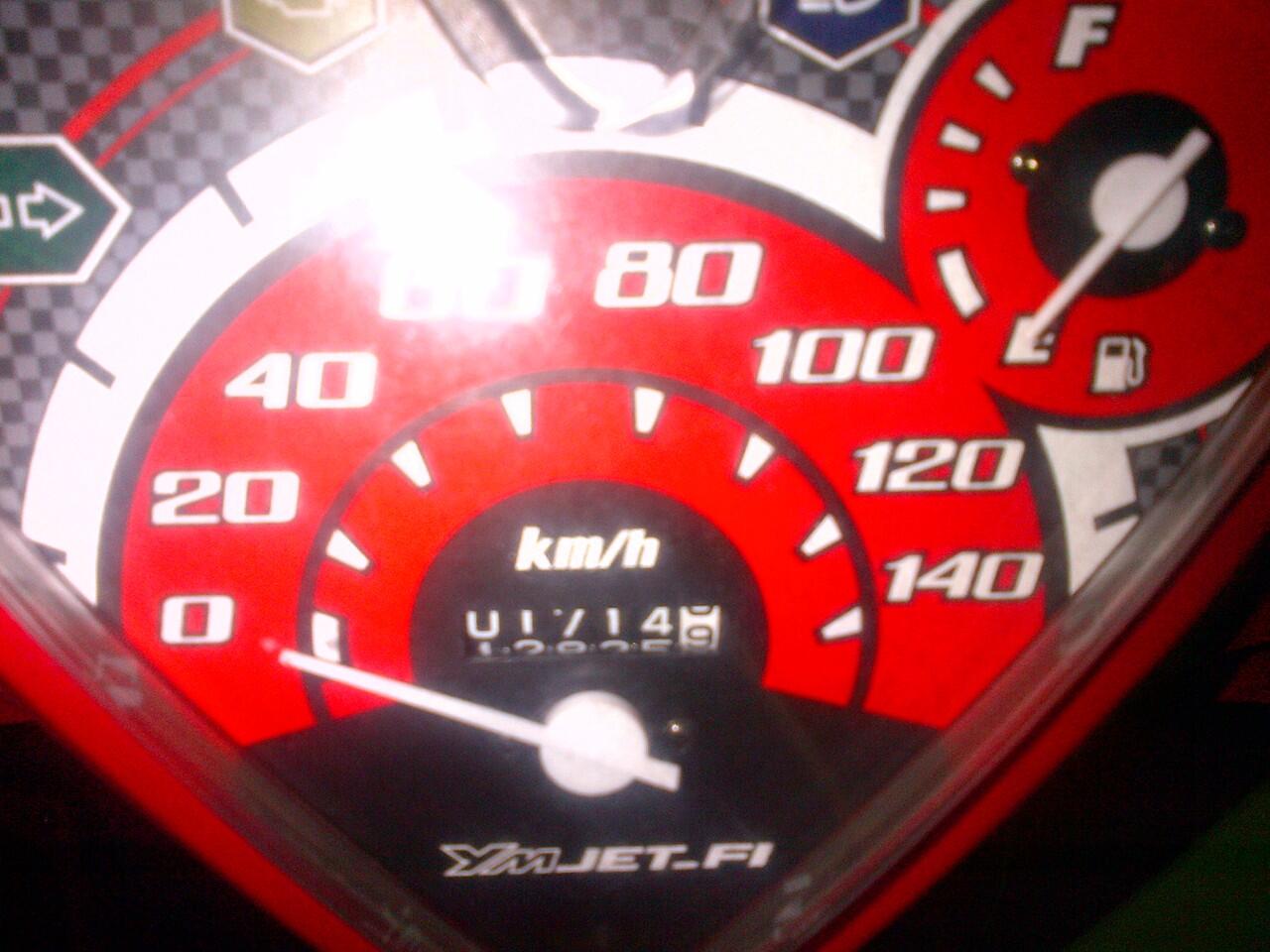 Mio GT 2013 KM rendah 1.700