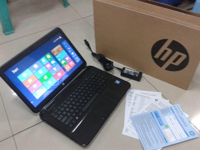 (masih gress) LAPTOP HP 14-D040TU-FULSET-Grns Resmi