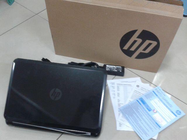 (masih gress) LAPTOP HP 14-D040TU-FULSET-Grns Resmi