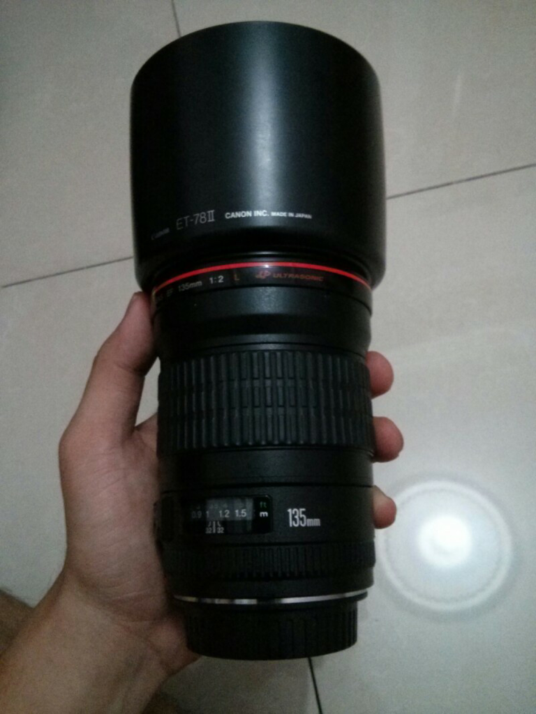 WTS : canon ef 135 f2L (uz) PALEMBANG.