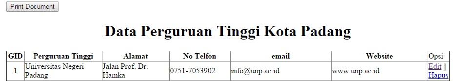WTA Script Update di php gak error...