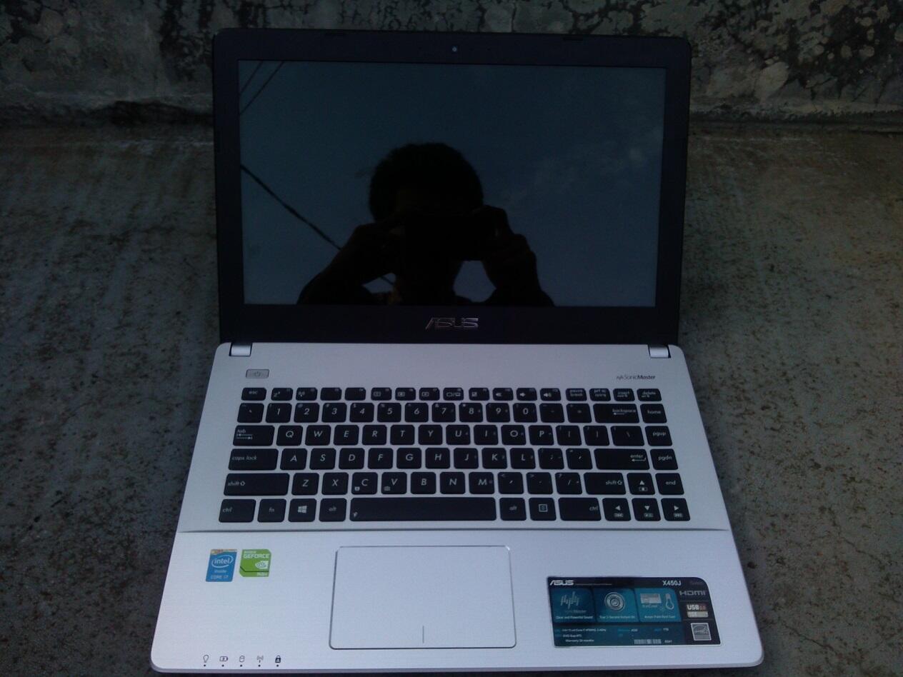 ASUS X450J CORE i7 - HASWELL VGA NVIDIA GT745 MULUSS 98%