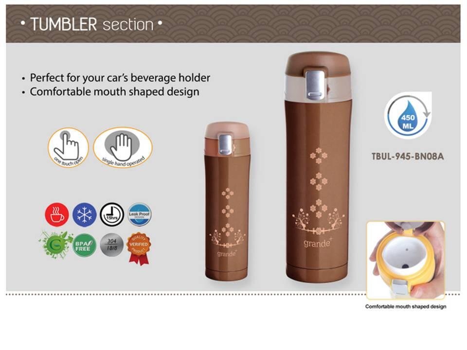 Dicari Reseller untuk Grande Tumbler Stainless Steel