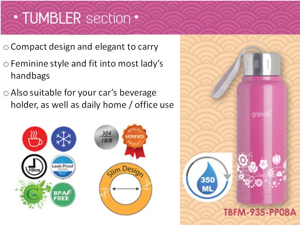 Dicari Reseller untuk Grande Tumbler Stainless Steel