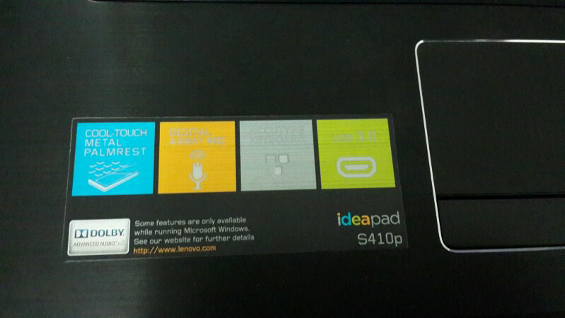 Jual Lenovo Ideapad S410p i5 90% Jual Cepat