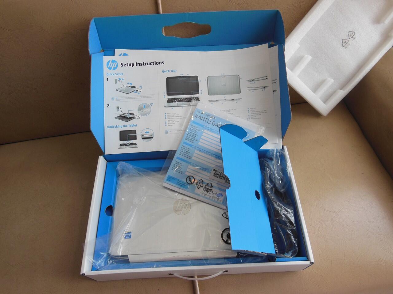 Jual HP Envy X2 Silver Mulus