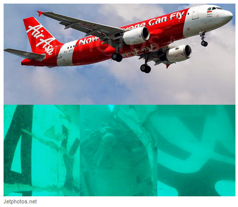 Video Kondisi Penemuan Bagian Pesawat AirAsia di Bawah Laut