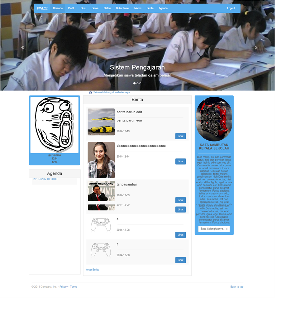 Website Sekolah