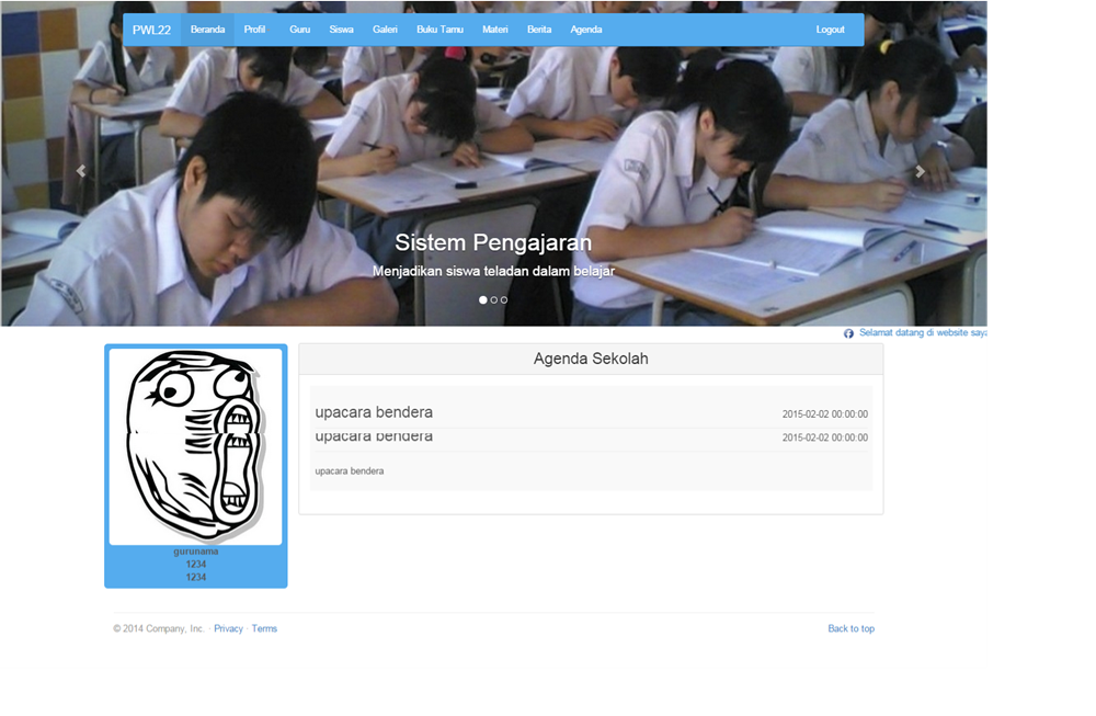 Website Sekolah