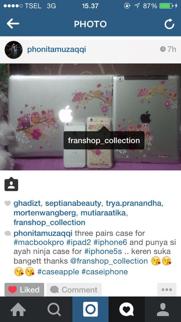 Terjual jual HARDCASE  IPHONE UNIk gambar  bisa Custom pake 