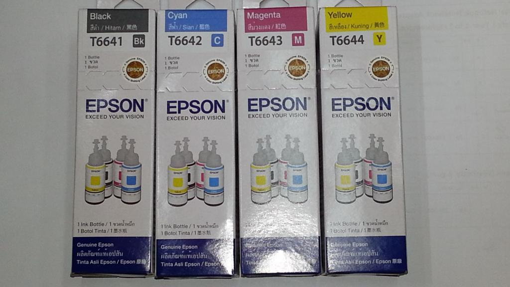 Tinta Epson L100 , L200 , L210 Orginal