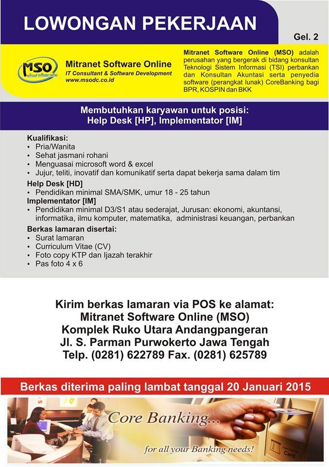 (share) Lowongan Kerja di Depok - Page 30 | KASKUS