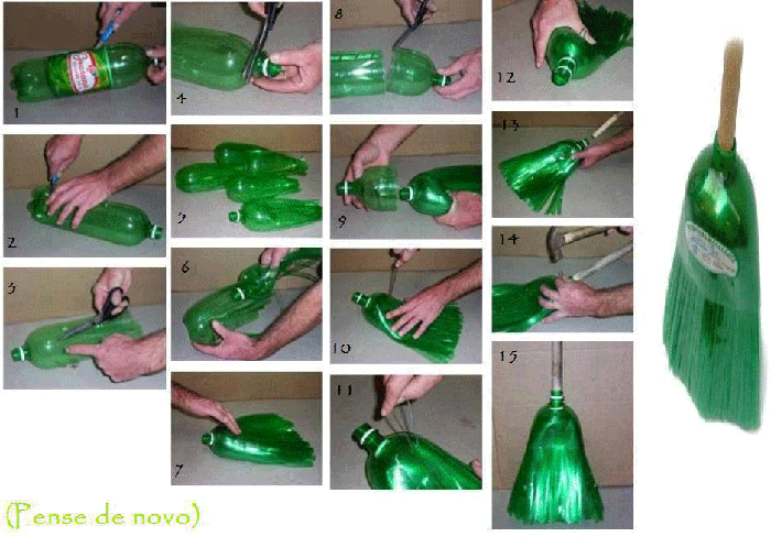 12 Ide Kreatif Menggunakan Botol Plastik Bekas
