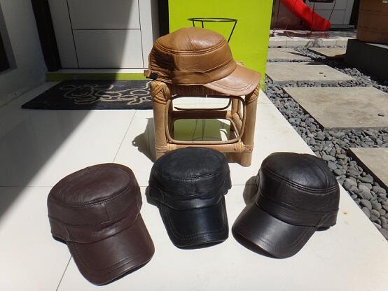 TOPI KULIT DOMBA ASLI READYSTOCK