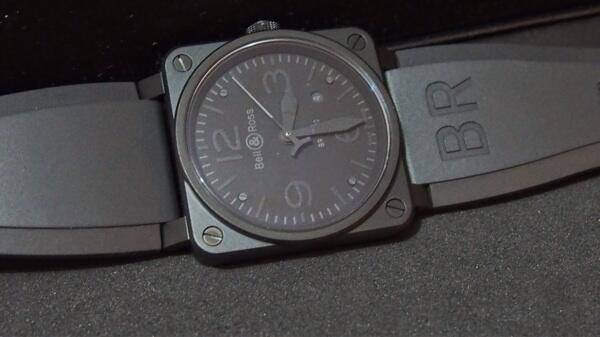Bell & Ross BR03-92 PHANTOM BLACK PVD "ORIGINAL"