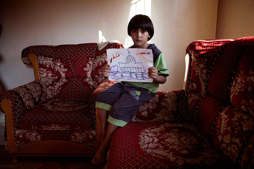 Inilah Gambar Anak-anak Gaza Tentang Masa Depan Kota Mereka