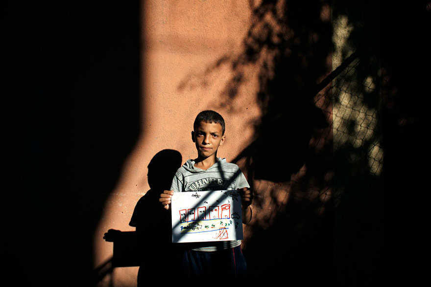 Inilah Gambar Anak-anak Gaza Tentang Masa Depan Kota Mereka