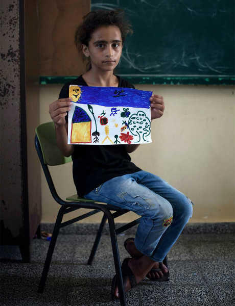 Inilah Gambar Anak-anak Gaza Tentang Masa Depan Kota Mereka